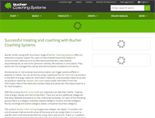 Tablet Screenshot of bucher-coaching.com